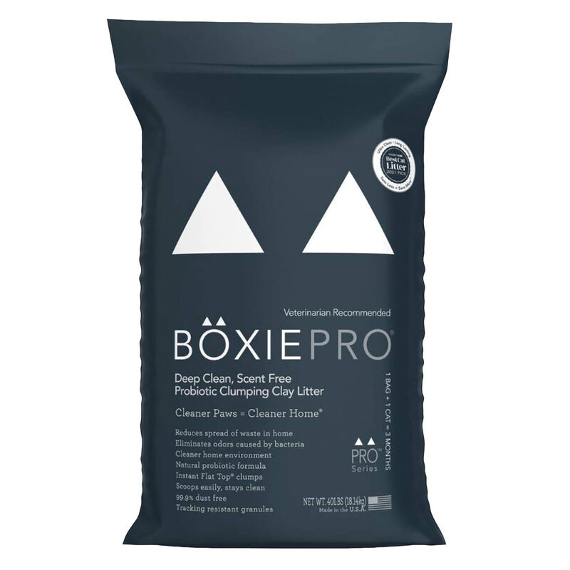 Boxiecat BoxiePro Deep Clean Clay Cat Litter image number null