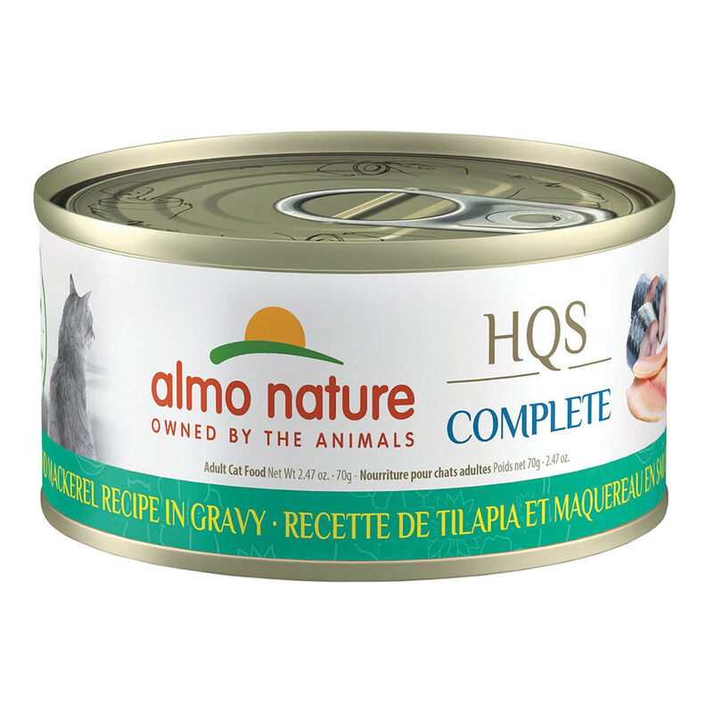 Almo Nature, Can, Feline - Tilapia Recipe in Gravy - 70 g - Wet Cat Food image number null