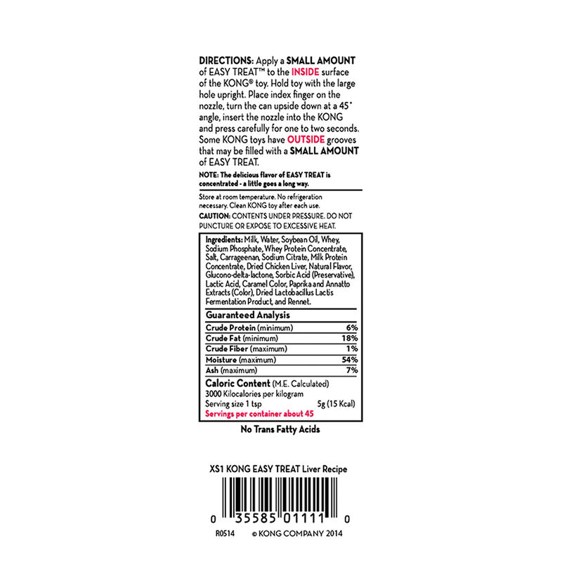 KONG, Easy Treat - Liver - 8 oz - Dog Treat image number null