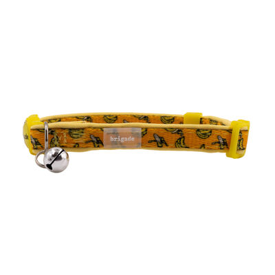 Brigade Neoprene Cat Collar - Bananas