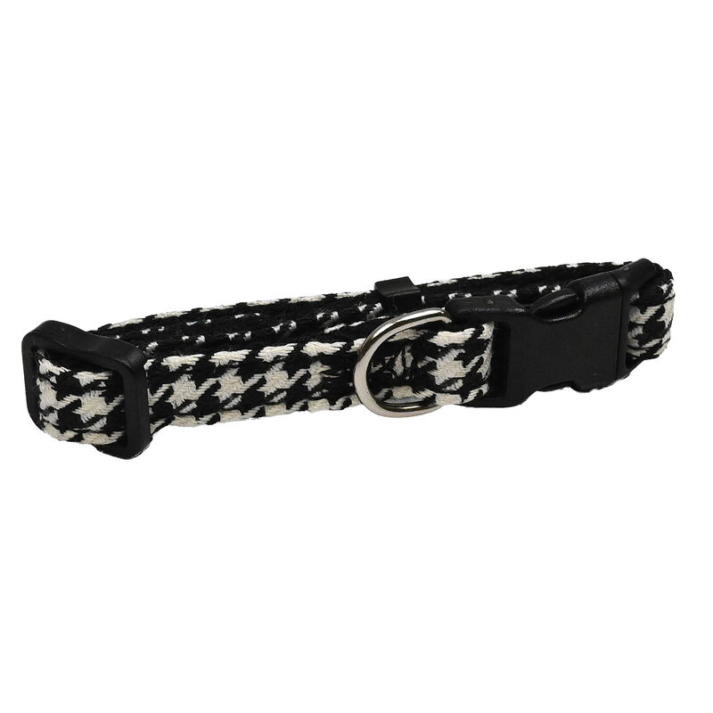 Mini Brigade, Mini Nylon Collar - Houndstooth image number null