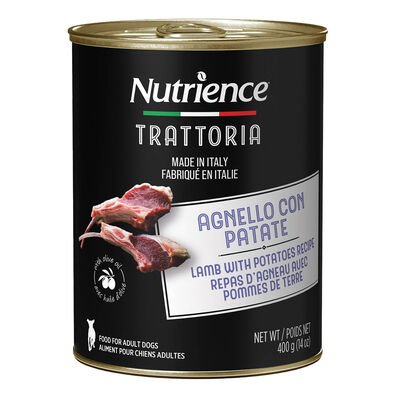 Nutrience, Trattoria - Lamb with Potatoes Reecipe - Wet Dog Food