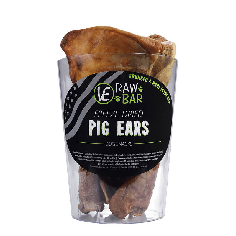 Vital Essentials, Raw Bar - FD Pig Ears image number null