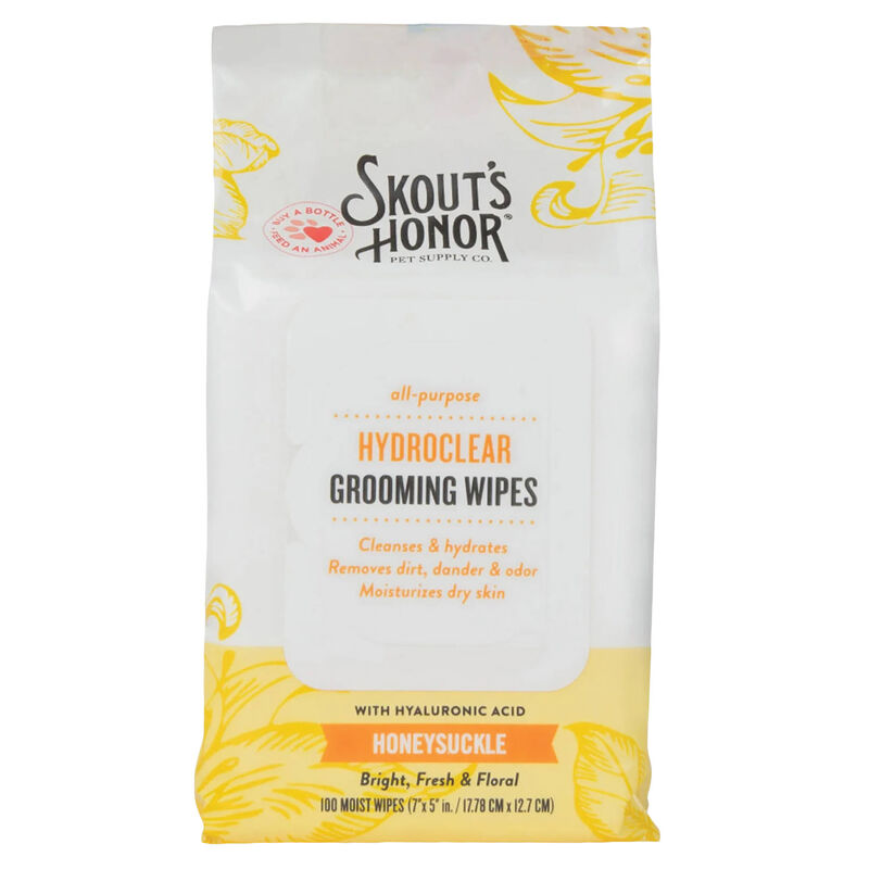 Skouts Honor HydroClear Grooming Wipes - Honeysuckle image number null