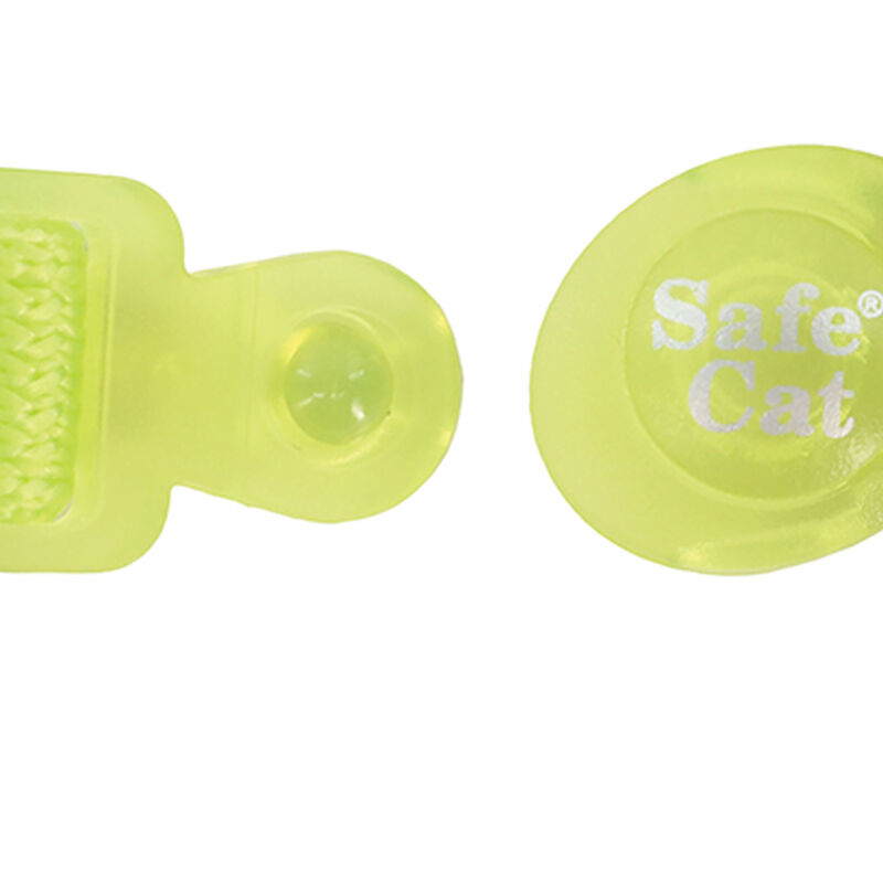Cat Collar Adjustable Breakaway Snag Proof Lime - 3/8x8-12" image number null