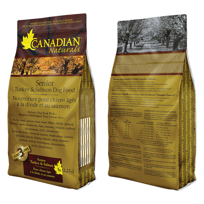 Canadian Naturals, Senior - Turkey & Salmon - Dry Dog Food image number null