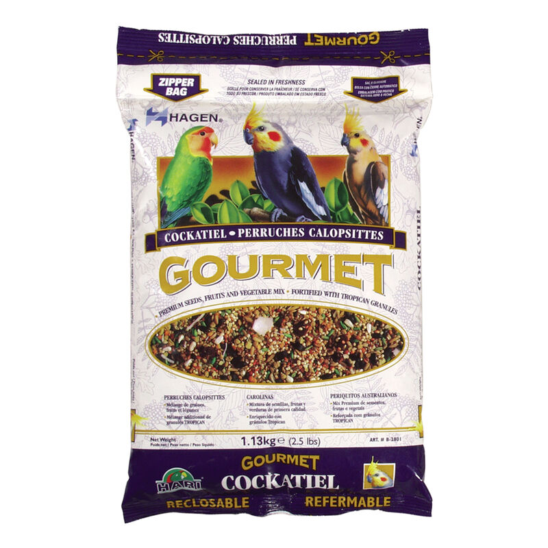 Hagen, Gourmet Seed Mix for Cockatiels&Small Hookbills - 1.36 kg image number null