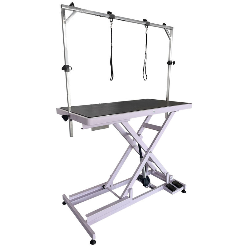 Aeolus Low-Low Electric Lifting Table - Purple image number null