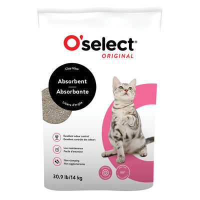 O'select Absorbent Clay Litter 14 kg