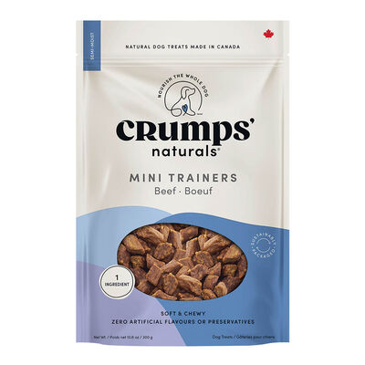 Crumps' Naturals, Mini Trainers Beef (semi-moist) - Dog Treat