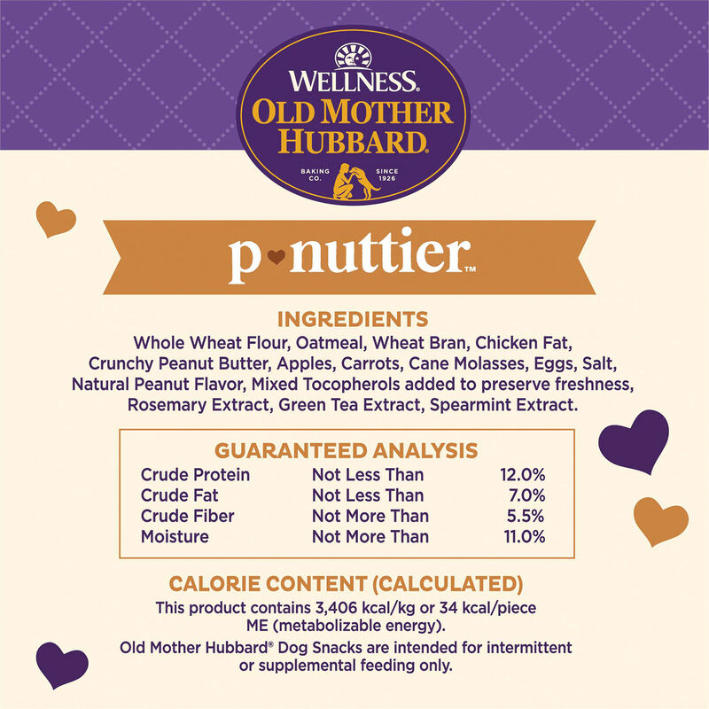 Old Mother Hubbard, P-Nuttier Biscuits - Small image number null