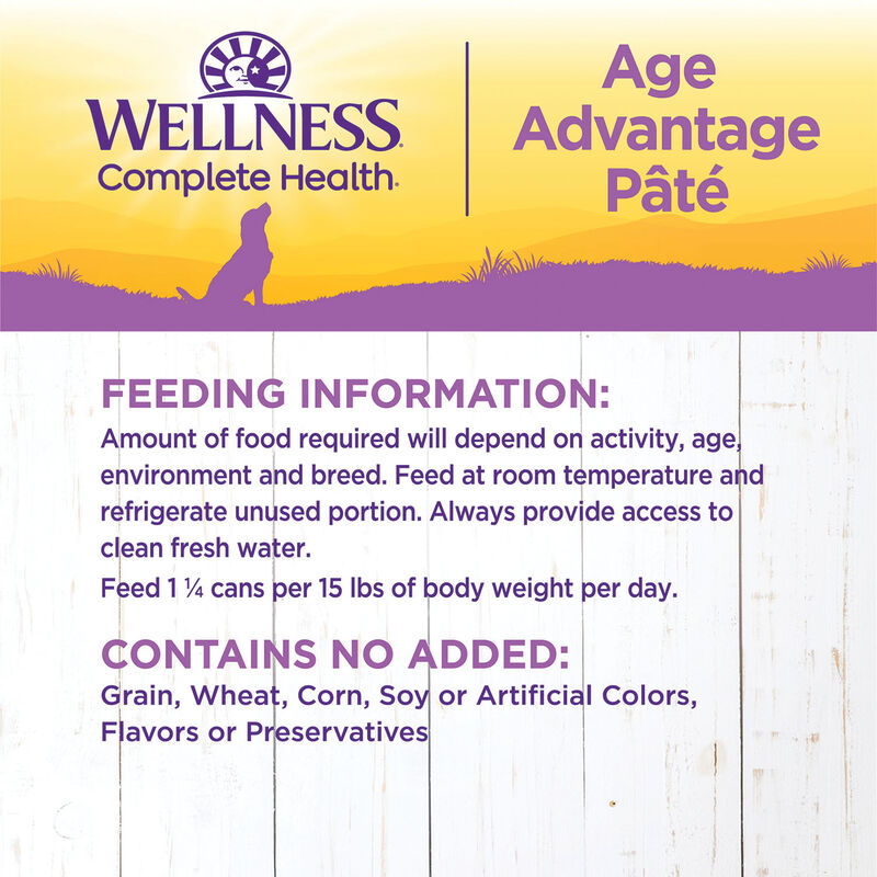 Wellness, Canned Dog Food, Senior - Wet Dog Food image number null
