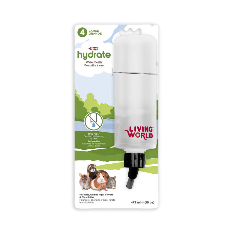 Living World Small Animal Leak-Proof Plastic Water Bottle image number null