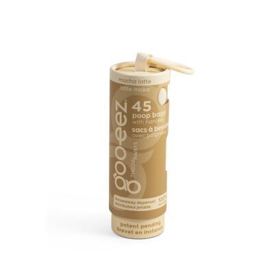 Goo-eez Eco-friendly Waste Bags with Disposable Compact Dispenser - 45 ct