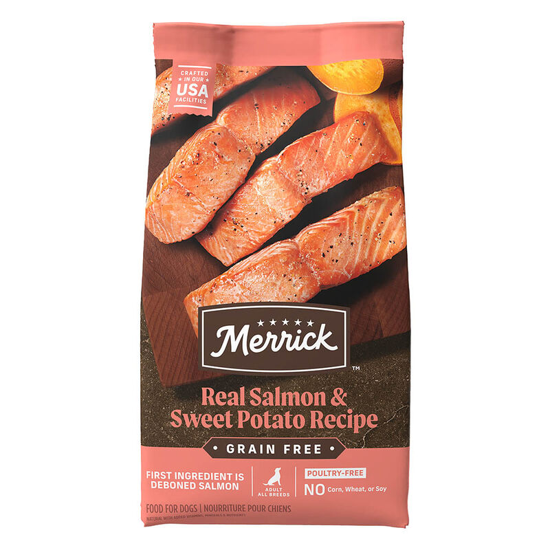 Merrick, Grain Free Salmon & Sweet Potato - Dry Dog Food image number null