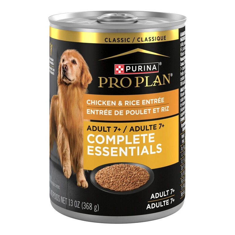 Pro Plan, Adult 7+ Chicken & Rice - Wet Dog Food image number null