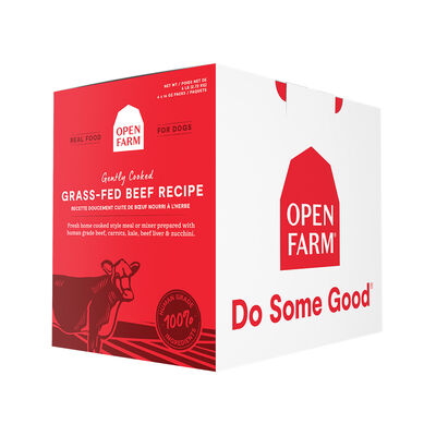 Open Farm, Gently Cooked - Grass-Fed Beef - 2.7 kg - Gently Cooked Dog Food
