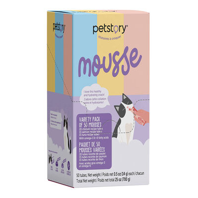 Petstory, Mousse Variety Pack 50 pk - Cat Treat