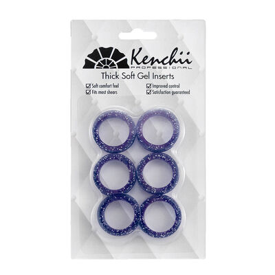 Kenchii, Finger Inserts - Purple - 6 Pk