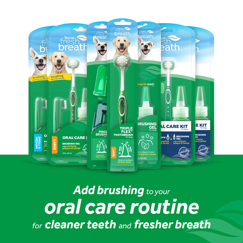 Tropiclean, Puppy, Dental Fresh Breath Oral Care Kit - 2 oz image number null