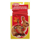 Living World, Adjustable Harness & Lead Set for Rabbits - Red image number null