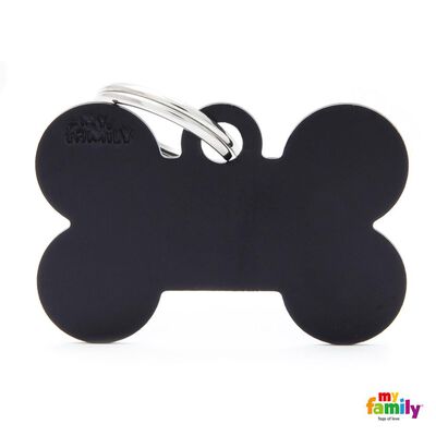 Aluminum Bone - Black - X-Large