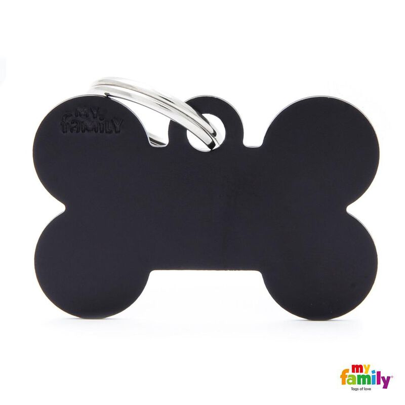 Aluminum Bone - Black - X-Large image number null