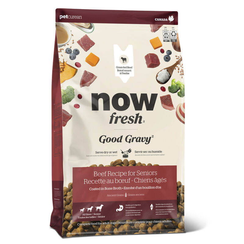 Good Gravy - Beef Coated in Bone Broth - Senior Dry Dog Food image number null