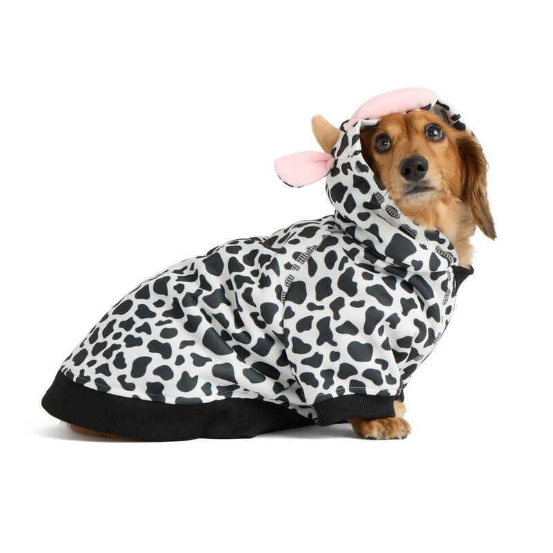 Cow Fleece Hoodie for Dogs image number null