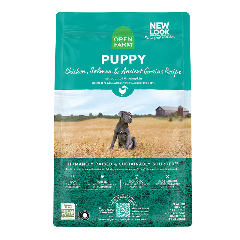 Open Farm, Ancient Grains Puppy Dry Food - Dry Dog Food image number null