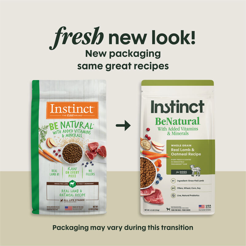Instinct, Be Natural Dry Lamb & Oatmeal - 2.04 kg image number null