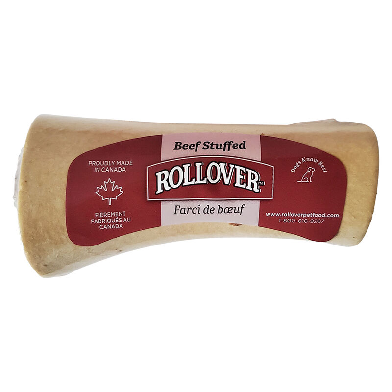 Rollover, Stuffed Bone, Beef image number null