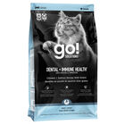 GO! SOLUTIONS, Dental & Immune Health Chicken & Salmon Recipe with Grains - Dry Cat Food image number null