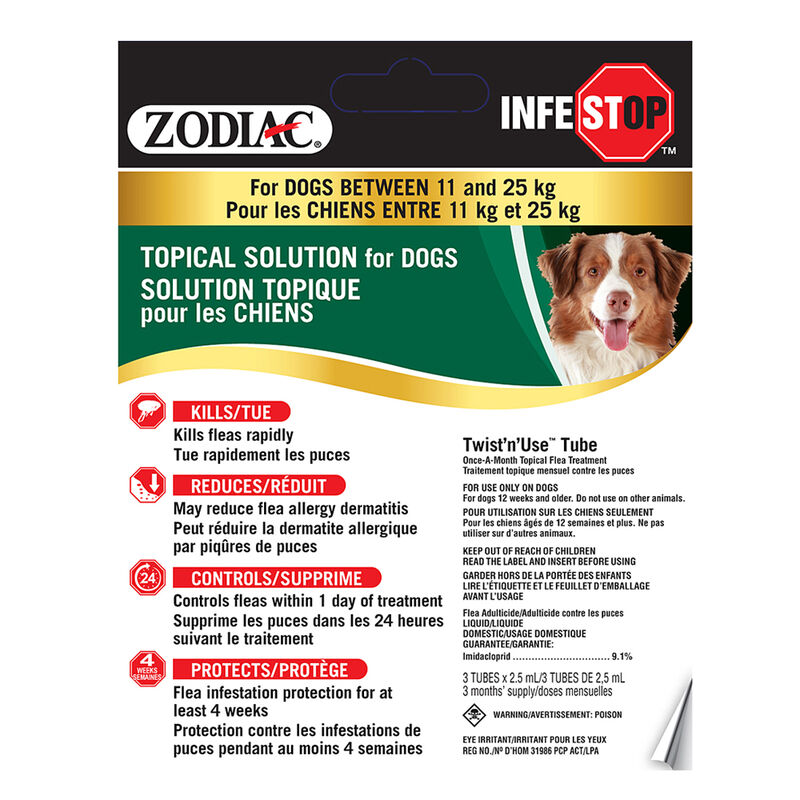 Zodiac, Infestop for Dogs image number null