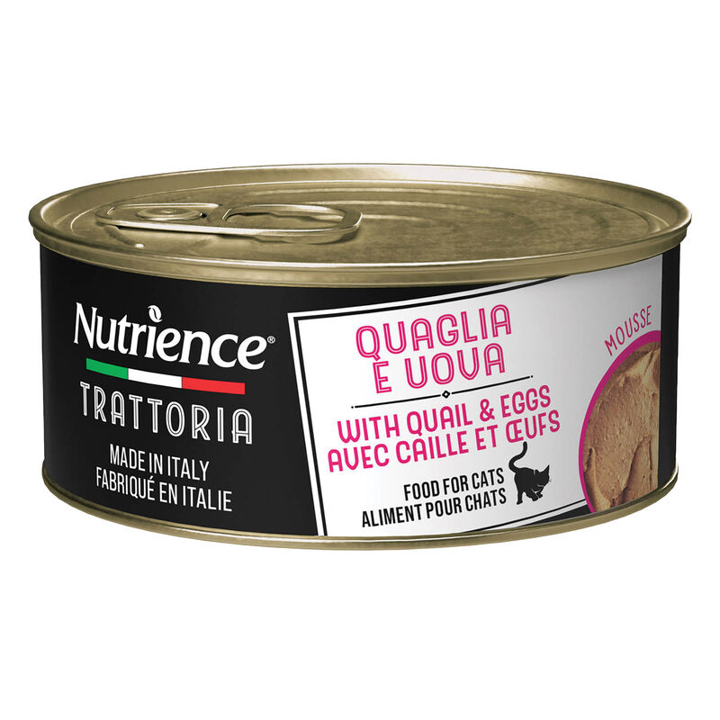 Nutrience, Feline - Trattoria with Quail & Eggs Mousse - Wet Cat Food image number null