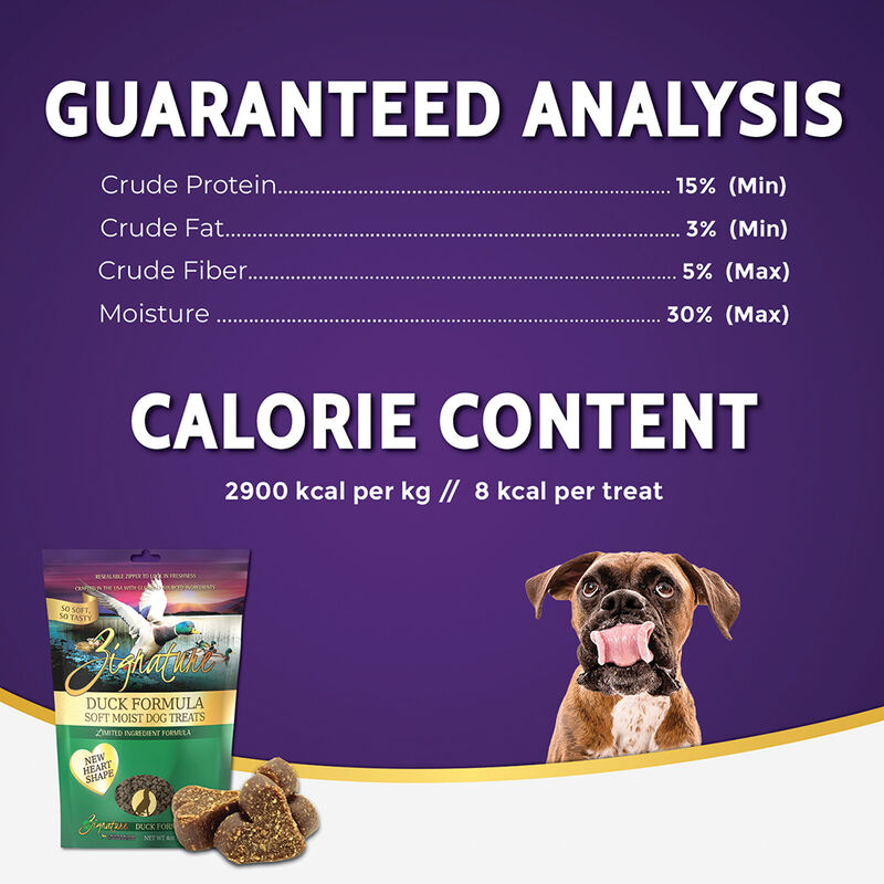 Zignature, Soft Moist Treats - Limited Ingredient - Grain Free - Duck - 113 g image number null