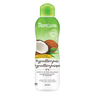Tropiclean, Gentle Coconut - Puppy & Kitten Shampoo