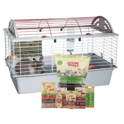 Living World Deluxe Rabbit Starter Kit