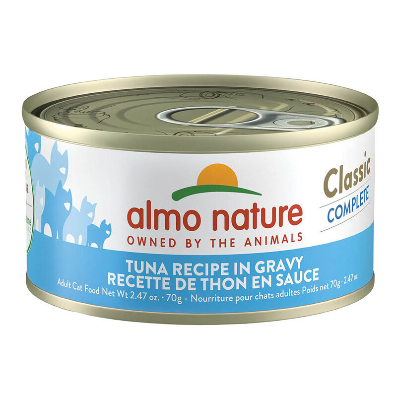 Almo Nature, Can, Feline - Tuna Recipe in Gravy - 70 g - Wet Cat Food image number null