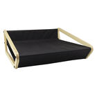 BeOneBreed, Reversible Hammock - Black - Plush Cat Bed image number null