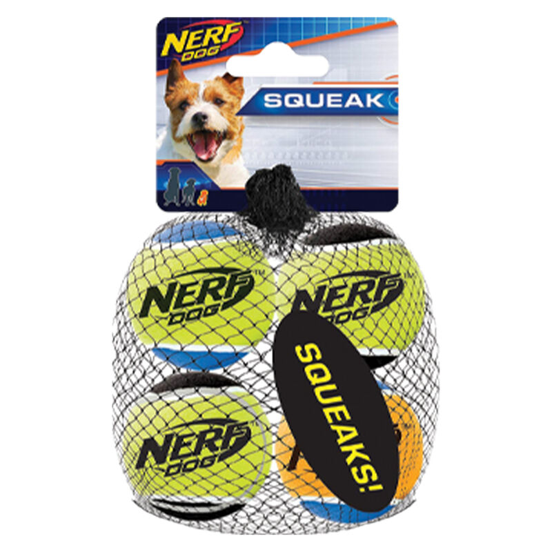 Squeak Tennis Balls - Extra Small - 4 Pk image number null