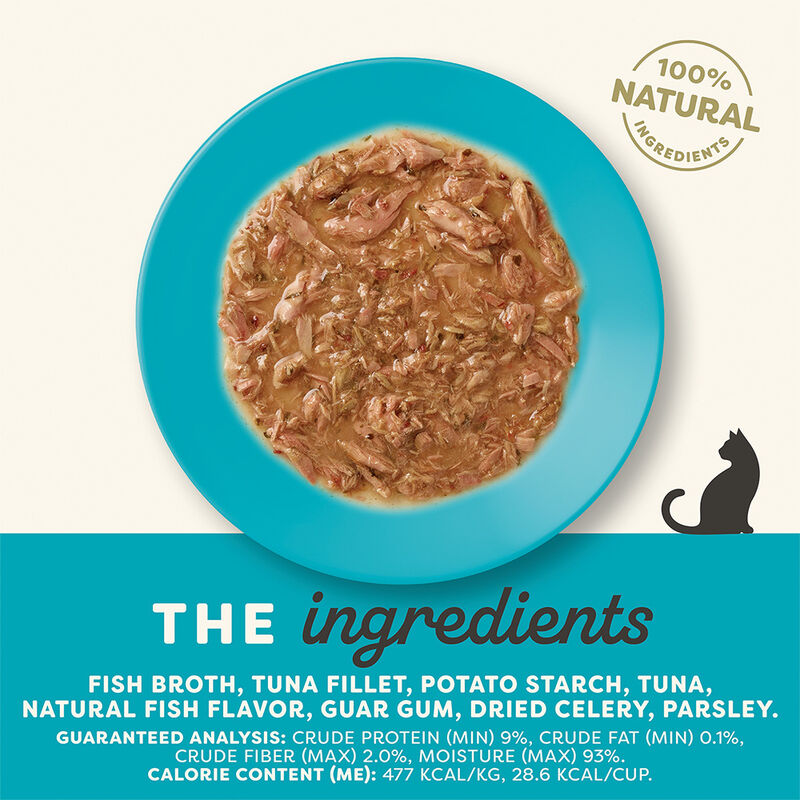 Applaws, Pot, Feline Adult - Tuna Flakes in Gravy - 60 g - Wet Cat Food image number null