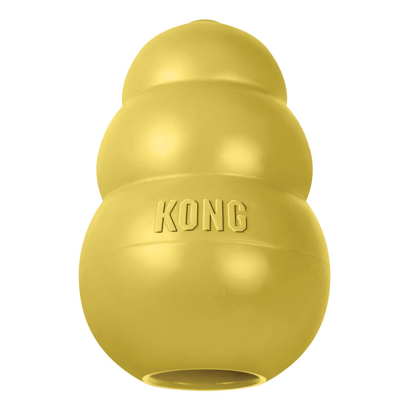 KONG Classic Dog Chew Toy - Gold image number null