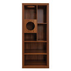 4 Cats & Dogs Home Furnishing Inc., Cliff Jr Shelf - Walnut image number null