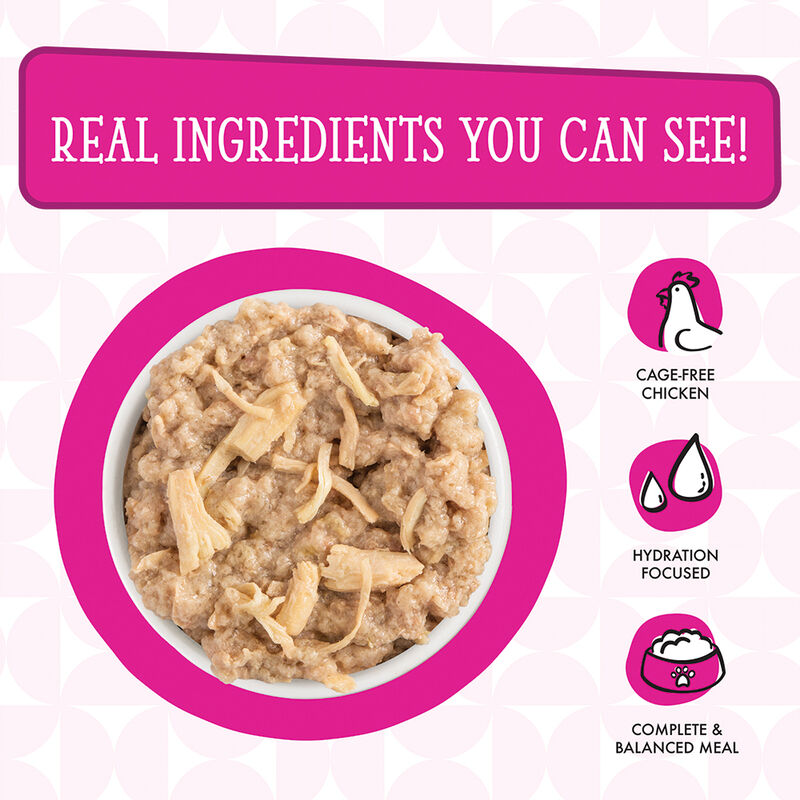 Weruva, Can, Adult - Fowl Ball - 285 g - Minced - Wet Dog Food image number null
