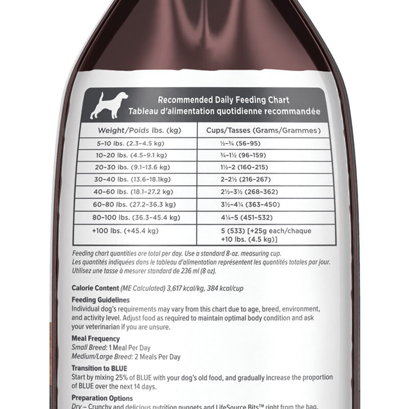 Blue Buffalo, Wilderness - Beef - Dry Dog Food image number null