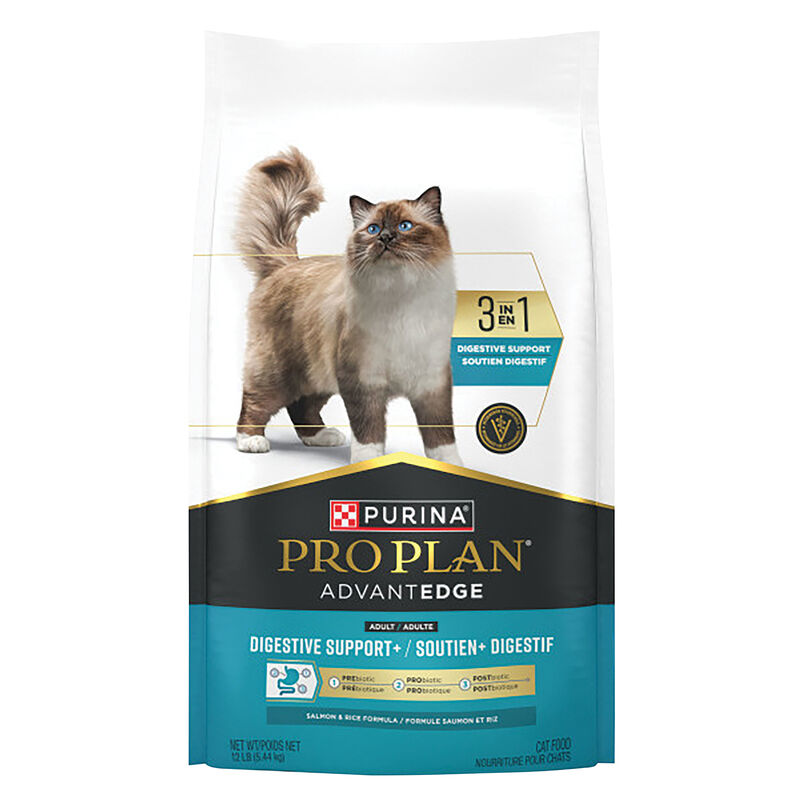 Pro Plan, AdvantEDGE - Digestive Support & Salmon - Dry Cat Food image number null