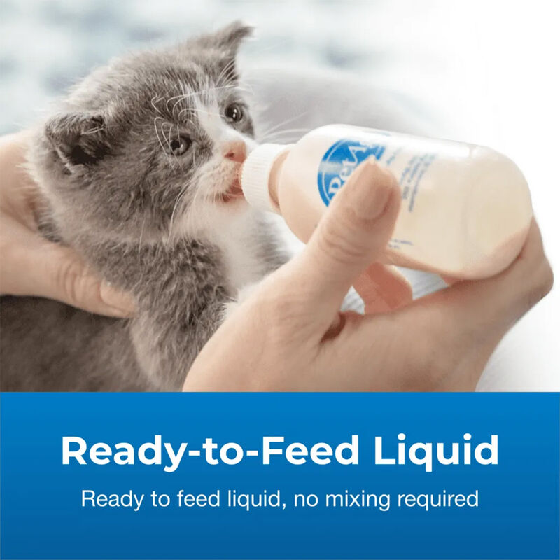 PetAg, Goat's Milk KMR Kitten Milk Replacer Liquid - 16oz image number null