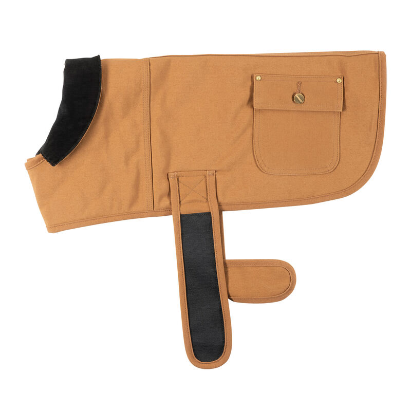 Carhartt Firm Duck Insulated Dog Chore Coat - Light Brown image number null