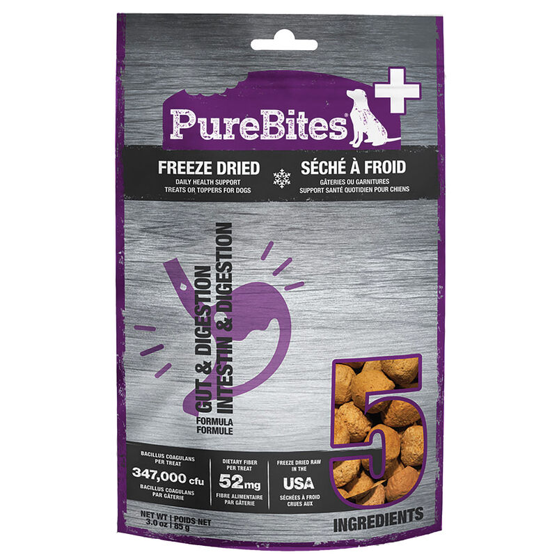 PureBites, Mid Size Plus - Gut & Digestion Dog Treat image number null
